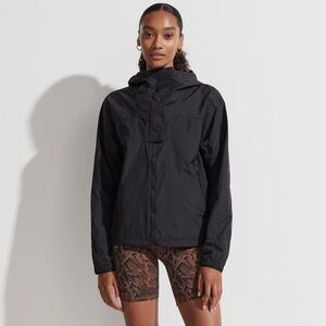 Varley Terrace Windbreaker Jacket Black Lightweight Active Outdoor Women’s Small